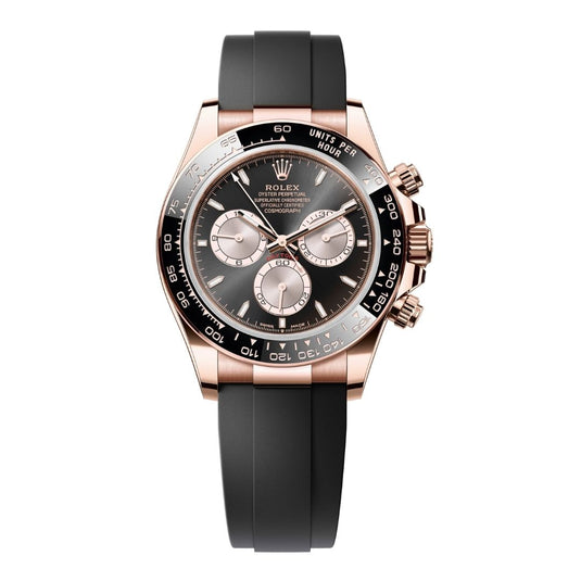 Cosmograph Daytona 126515LN Everose Gold Bright Black & Sundust Dial With Diamonds