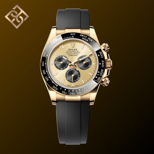 Cosmograph Daytona 126518LN Golden & Bright Black Dial- Yellow Gold