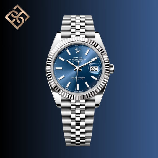 Datejust- Bright blue Dial (Jubilee Bracelet)