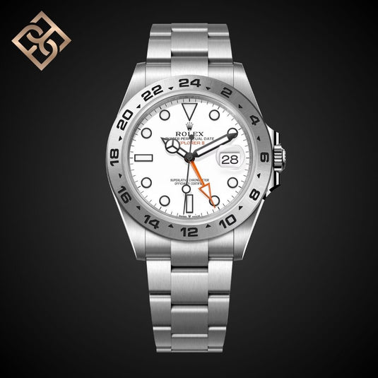 Explorer-II Oyster 42mm, Oystersteel White Dial