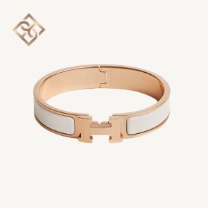 Clic H bracelet- Blanc