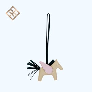 Hermes Rodeo Pegase PM Charm Craie /Vert /Cypres /Mauve Pale