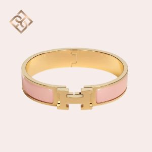 Clic H bracelet- Rose Candeur GH