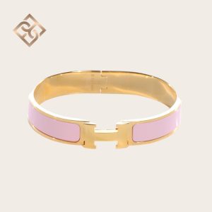 Clic Clac H Bracelet GM Rose Dragee