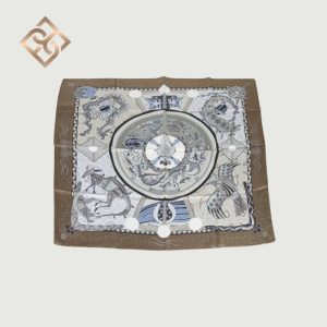 Reve D Australie Grey Silk - Scarf