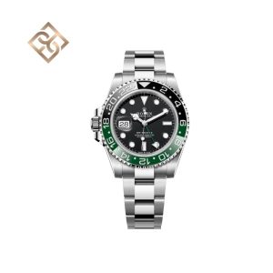 GMT MASTER -II Oyster, 40 mm, Oystersteel, Black, 126720VTNR