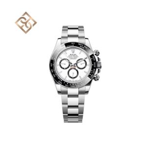 Cosmograph Daytona Oyster, 40 mm, White, Black counter rings 126500LN
