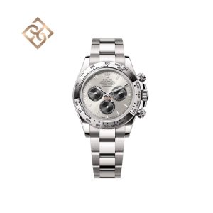 Cosmograph Daytona Oyster, 40 mm, white gold Black, golden 126509