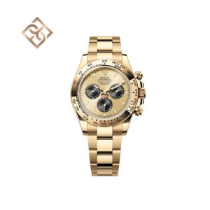 Cosmograph Daytona - Oyster, 40 mm, yellow gold, bright black - 126508