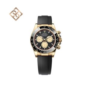 Cosmograph Daytona Oyster, 40 mm, yellow gold, Intense black and champagne - 126518LN