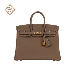 Hermès Birkin 25 Etoupe Togo Gold Hardware