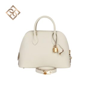 Hermès 1923 Bolide 25 Mushroom Evercolor Verso Gold Hardware