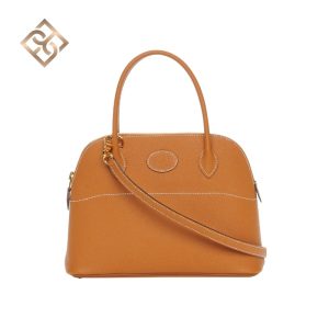 Hermès Bolide 27 Epsom Toffee - Gold Hardware