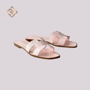 Hermès Oran Sandal 37 - Rose pale