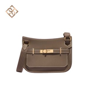 Hermès Jypsière Mini Swift Etoupe Gold Hardware