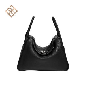 Hermès Lindy 30 Clémence Black Palladium Hardware