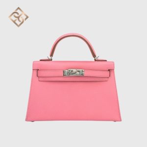 Hermès Kelly Mini Rose Confetti Epsom PHW