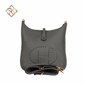 Hermès Evelyne III PM Gris Meyer Clemence Gold Hardware