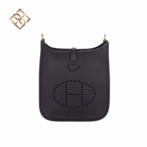 Hermès Evelyne Mini Caban Clemence Gold Hardware