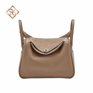 Hermès Lindy 30 Etoupe Clemence Palladium Hardware, 2019