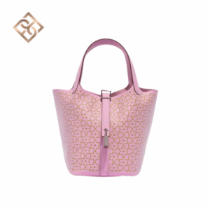 Hermès Picotin 18 Lucky Daisy Swift Mauve Sylvestre Paladium Hardware