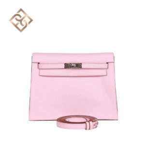 Hermès Kelly Danse Rose Sakura Swift Palladium Hardware
