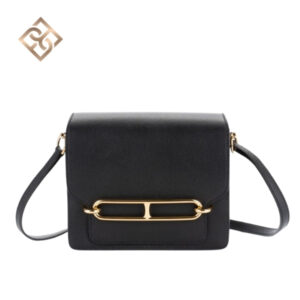 Hermès Roulis Mini Evergrain Black Gold Hardware