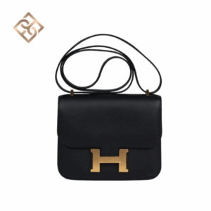 Hermès Constance 18 Black Epsom Gold Hardware