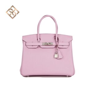 Hermès Birkin 30 Fauve Barenia Faubourg leather with Palladium hardware