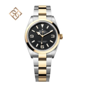 Explorer Oyster, 36 mm, Oystersteel , Intense black 124273