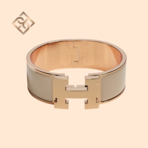 Hermès Clic Clac H Marron Glace - GM