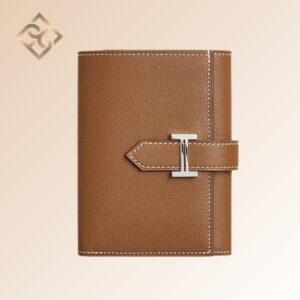 Hermès Tri-Fold Compact Bearn Wallet Gold