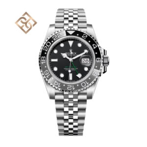 GMT-Master II ,Oyster 40 mm, Oystersteel, Black - 126710GRNR