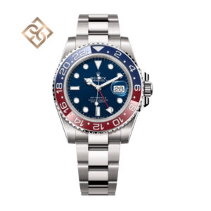 GMT-Master II Oyster 40 mm, White gold , Blue - 126719BLRO