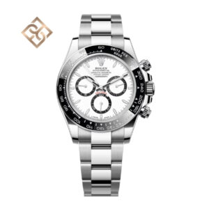 Cosmograph Daytona Oyster, 40 mm, White, Black counter rings 126500LN