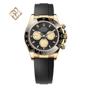 Cosmograph Daytona Oyster, 40 mm, yellow gold, Intense black and champagne - 126518LN