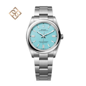 Oyster Perpetual  36 mm Oystersteel and Turquoise blue - 126000