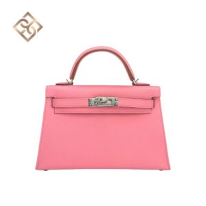 Hermès Kelly Mini Rose Confetti Epsom PHW