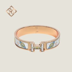 Hermès Clic H Chorus Stellarum bracelet - RGHW -Hypno - PM