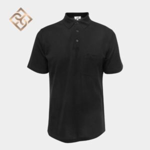 Hermès “H” embroidered buttoned polo shirt