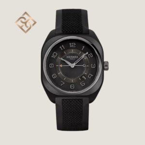 Hermès H08 watch, 42 mm – Noir Graphene